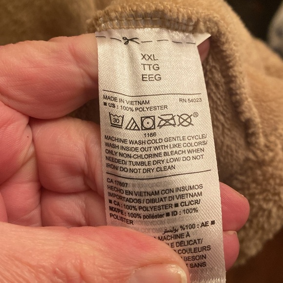 Old navy teddy bear pullover - Picture 4 of 4